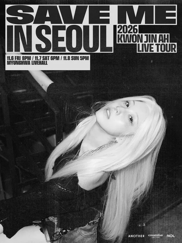 KWON JIN AH LIVE TOUR SAVE ME IN SEOUL